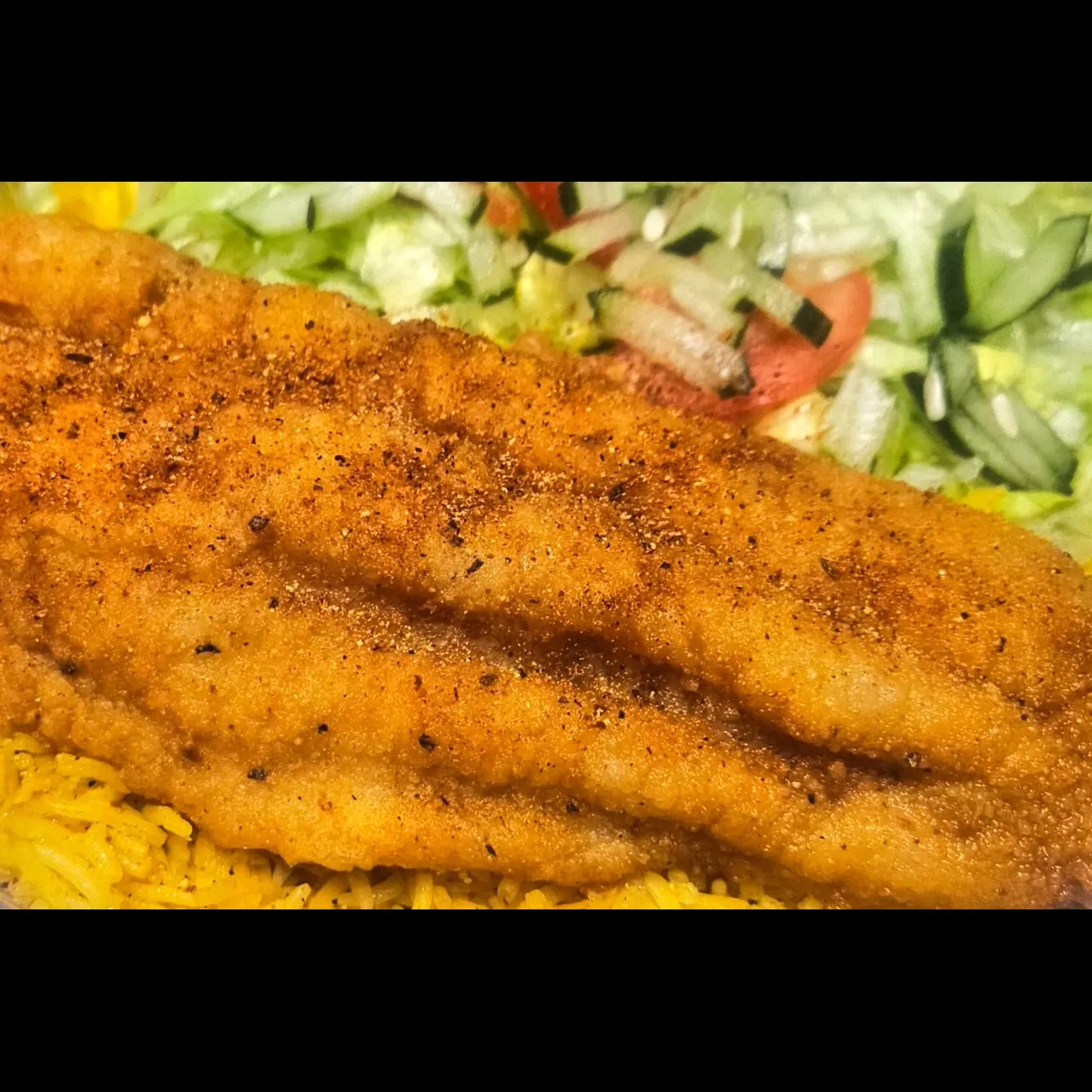 Catfish Over Rice  ( Southern  Style )