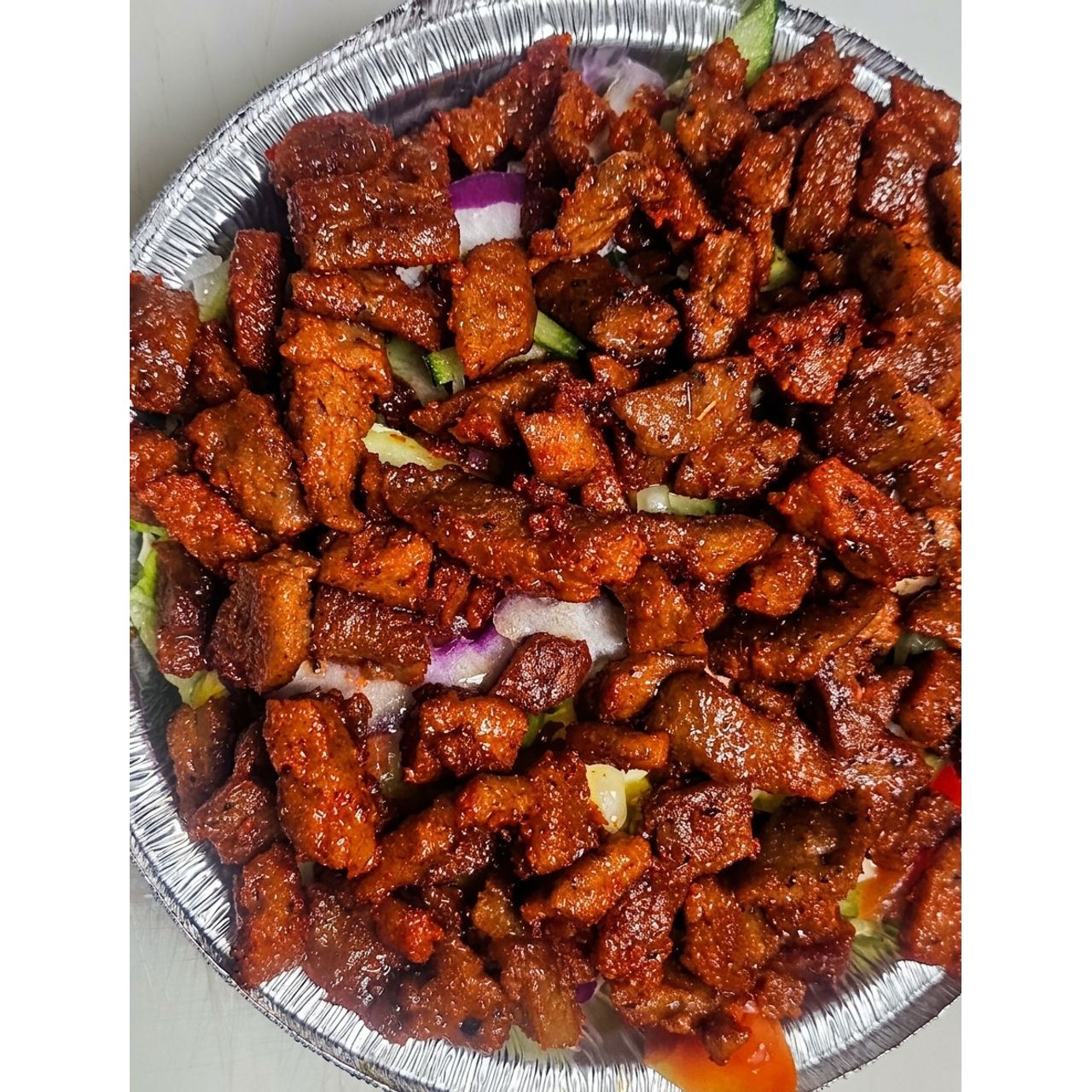 Chicken Over Salad