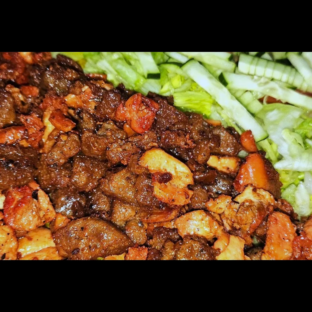 Mixed Lamb and Chicken Over Rice (NY Style)