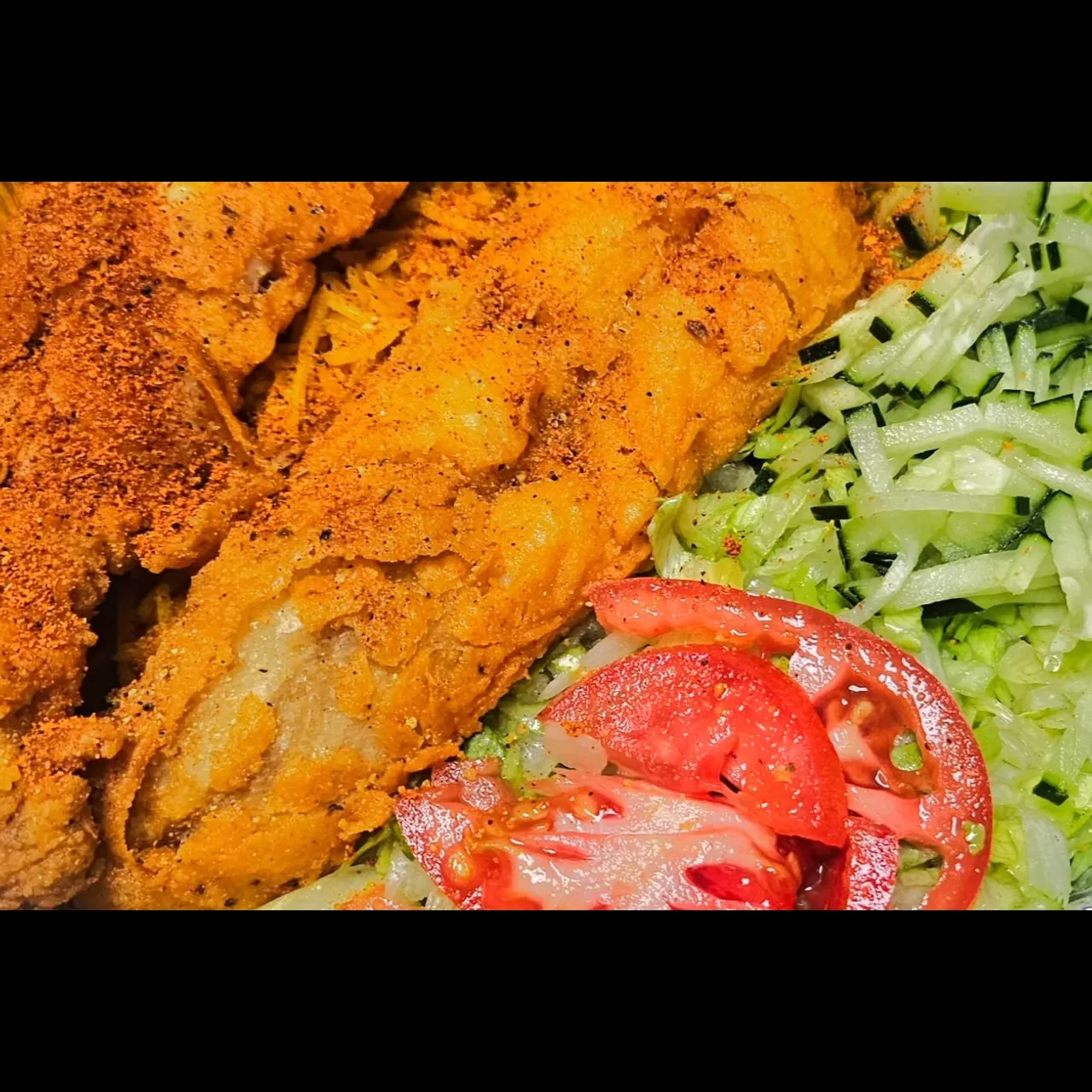 Whiting Over Rice  ( Southern  Style )