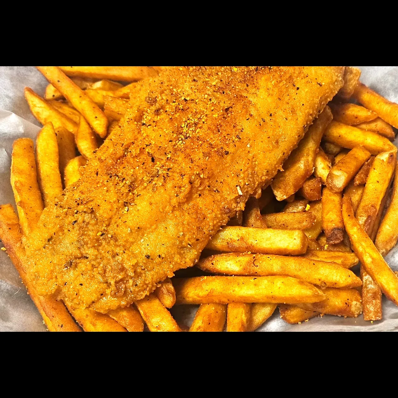 Fish & Chips ( Southern  Style )
