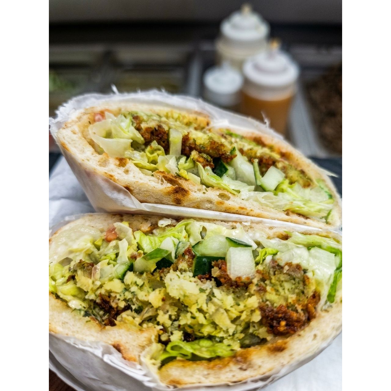 Falafel Wrap (V)