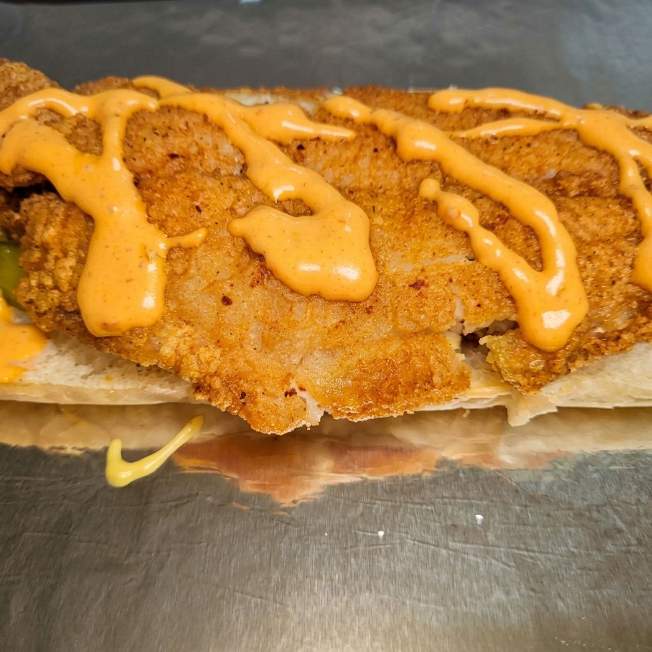 Crispy Catfish Sandwich