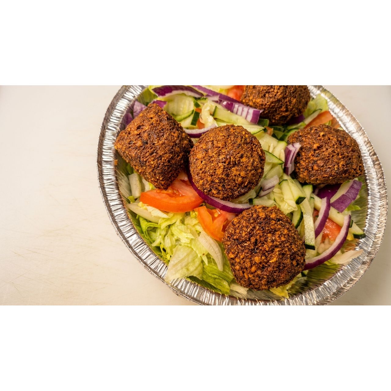 Falafel Over Rice (V)